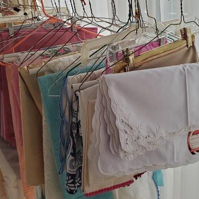 Entire Rack of Table Linens