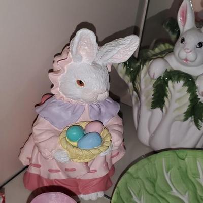 Huge Lot of Holiday Decor and Such Including Easter and Xmas
