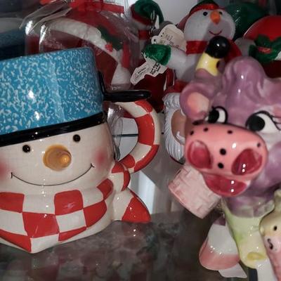 Huge Lot of Holiday Decor and Such Including Easter and Xmas