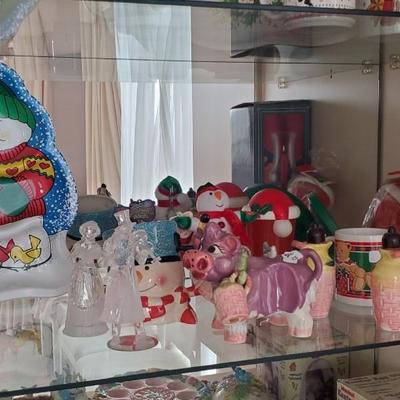 Huge Lot of Holiday Decor and Such Including Easter and Xmas