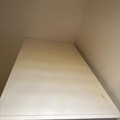 Legends brand white painted entertainment center
