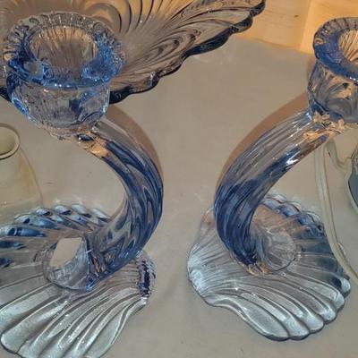 Blue Glass Lot and more