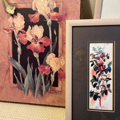 Multiple floral prints
