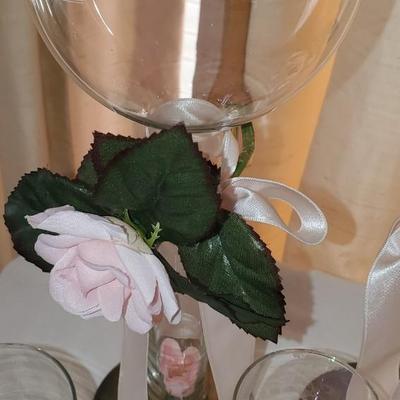Cranberry Glass Votives (or vases) And more