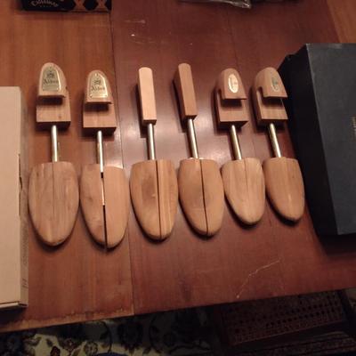 Collection of Shoe Trees- Alden and Brooks Brothers