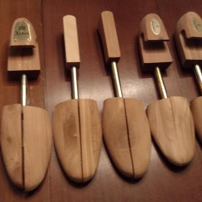 Collection of Shoe Trees- Alden and Brooks Brothers