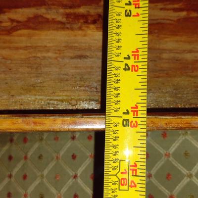 Faux Wood Serving Tray- Approx 24" x 15" x 2" Deep