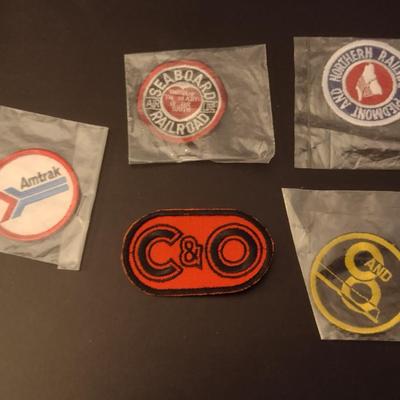 Collection of Railroad Patches