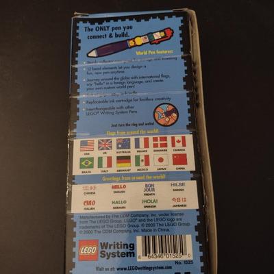 Lego Writing System World Pen