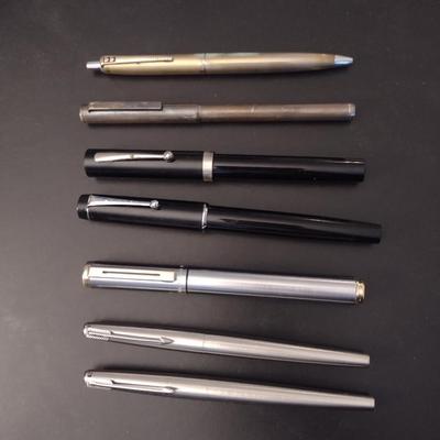 Collection of Ink and Fountain Pens- Assorted Makers
