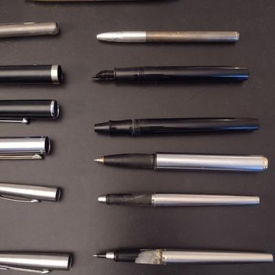 Collection of Ink and Fountain Pens- Assorted Makers