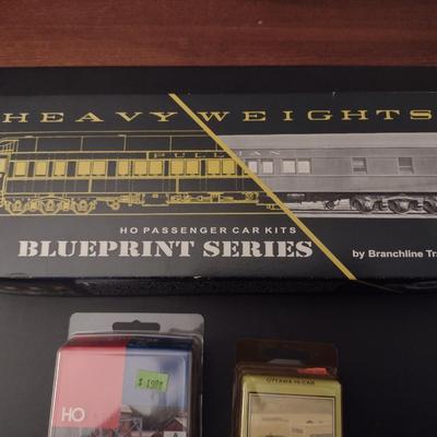 Railroad Car and Truck Model Kits