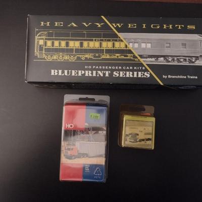 Railroad Car and Truck Model Kits