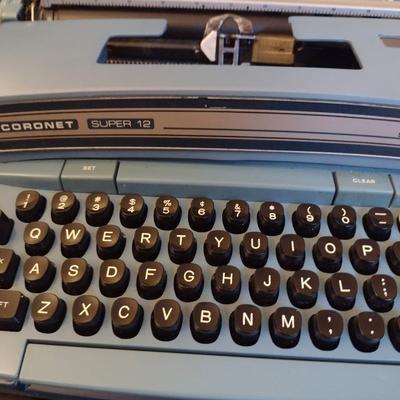 Smith Corona Coronet Super 12 Coronamatic Electric Portable Typewriter