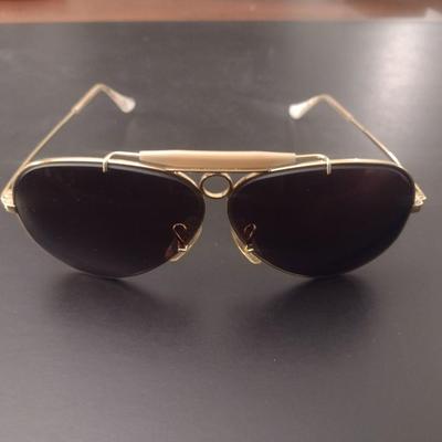 Vintage Ray Ban B&L 140 Sh##ter Aviator Sunglasses