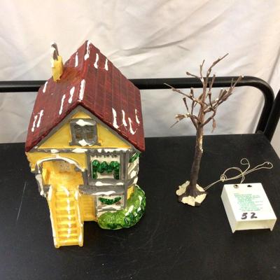 Dept 56 Knob Hill 1980 Plus Lighted Tree