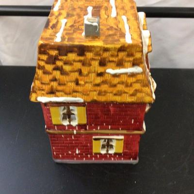 Dept 56 Corner Store 1982 With Lighted Tree