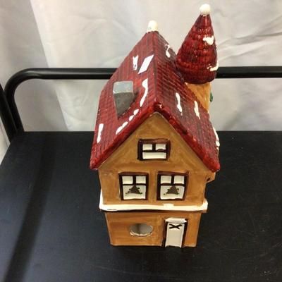Dept 56 Victorian House 1980 With Tree