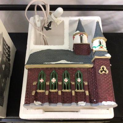 Dept 56 Snow Village St Luke’s Church 1996