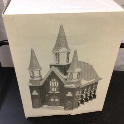 Dept 56 Snow Village St Luke’s Church 1996