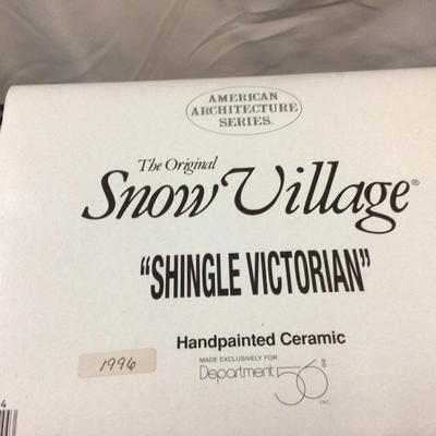 Dept 56 Snow Village St Luke’s Church 1996