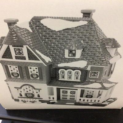 Dept 56 Snow Village Shingled Victorian 1996
