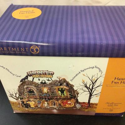 Dept 56 Haunted Fun House Halloween