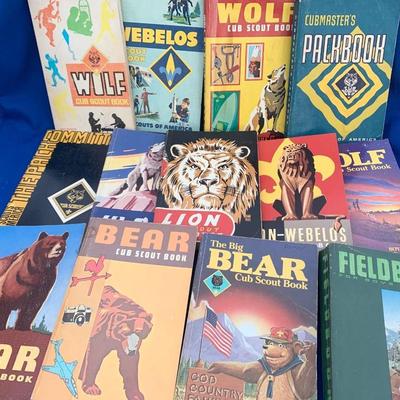 Vintage Scouting Books / Manuals Lot Webelos Cub Wolf Bear Scouts