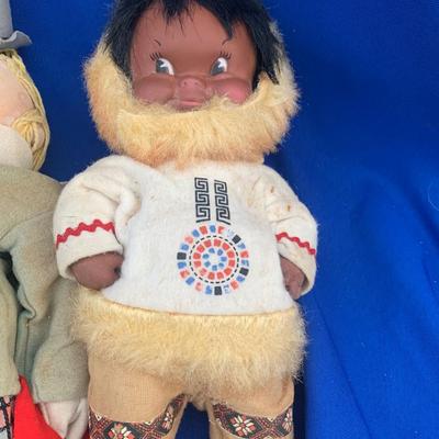Vintage Dolls Lot - Some Hand Crafted