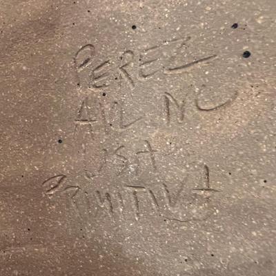 Signed Stoneware Pottery - Perez & More (K-RG)