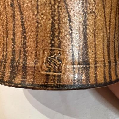 Signed Stoneware Pottery - Perez & More (K-RG)