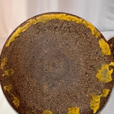 Signed Stoneware Pottery - Perez & More (K-RG)