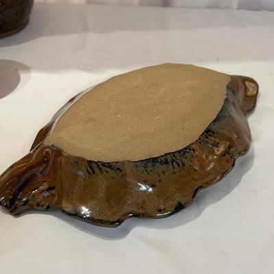 Signed Stoneware Pottery - Perez & More (K-RG)