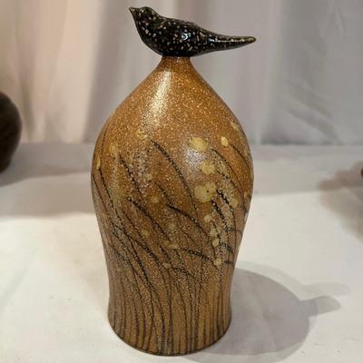 Signed Stoneware Pottery - Perez & More (K-RG)
