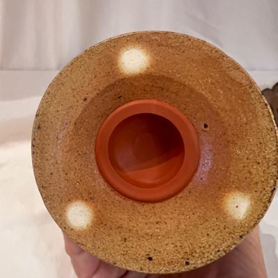 Signed Stoneware Pottery - Perez & More (K-RG)