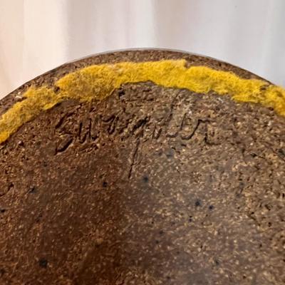 Signed Stoneware Pottery - Perez & More (K-RG)