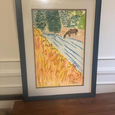 “Horse at Wellsville, CO” by Steph Brady (UO-MG)