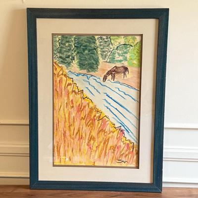 “Horse at Wellsville, CO” by Steph Brady (UO-MG)