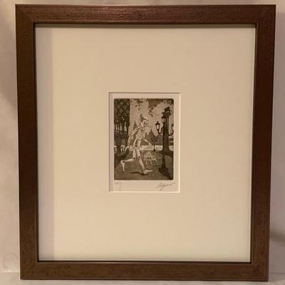 Pencil Signed & Numbered Pinocchio Themed Print (B3-HS)