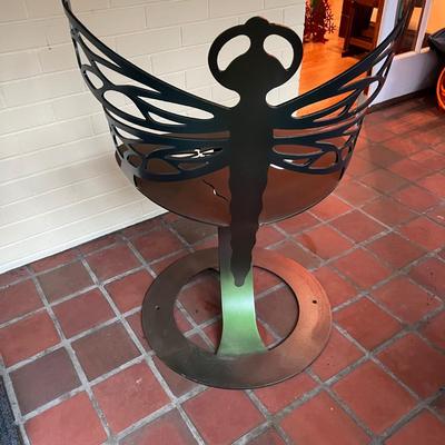 Cricket Forge Metal Dragonfly Chair (SR-RG)