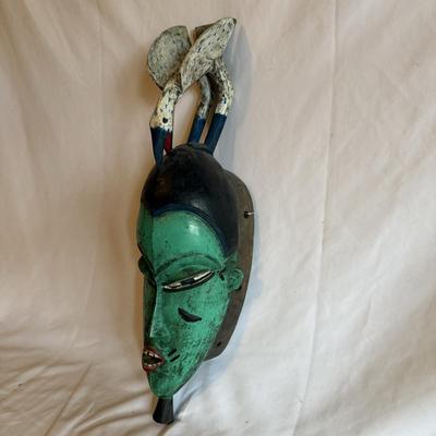Green African Mask (SW-MK)