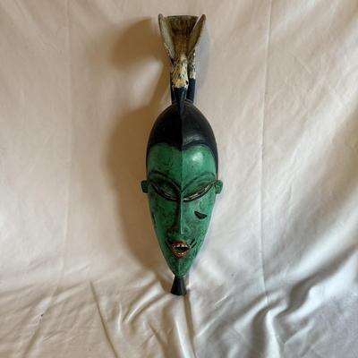 Green African Mask (SW-MK)