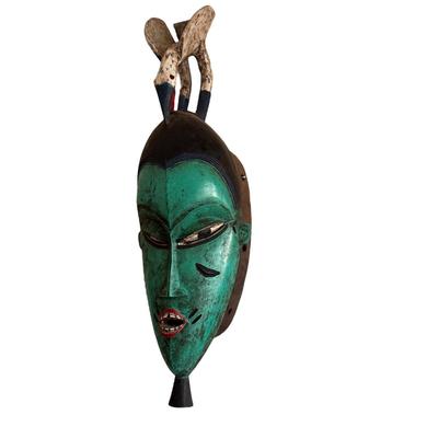 Green African Mask (SW-MK)
