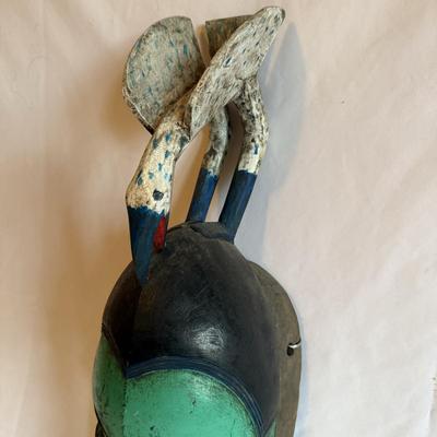 Green African Mask (SW-MK)