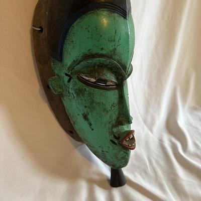 Green African Mask (SW-MK)