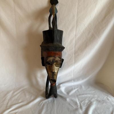 Detailed African Wood Mask (SW-MK)