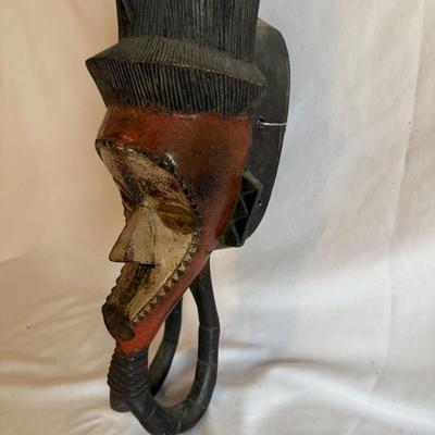 Detailed African Wood Mask (SW-MK)