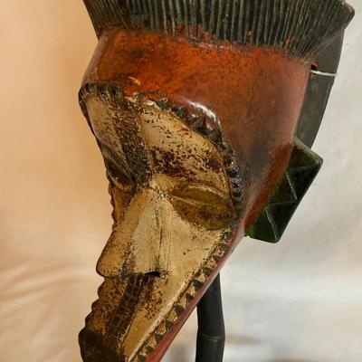 Detailed African Wood Mask (SW-MK)