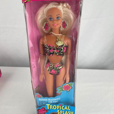 Birthday Party Barbie & Tropical Splash Barbie