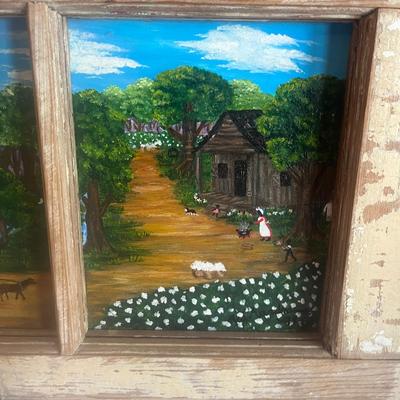 Mis Mardranne Painting "Life in the Field" (B1-MG)